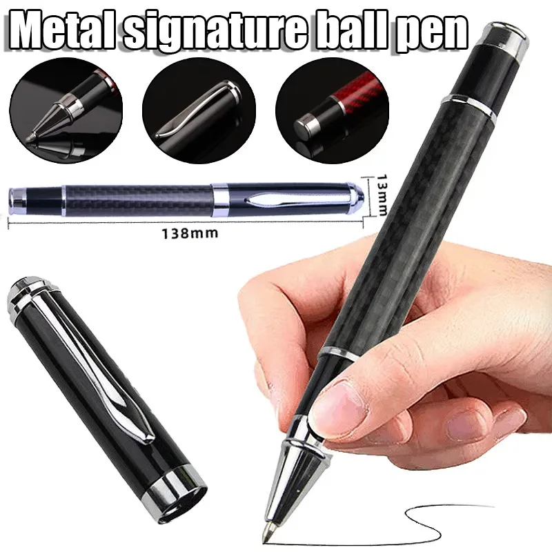 Ручка из углеродного волокна: металлическая шариковая ручка с черными гелевыми чернилами 0,5 мм для плавного письма, премиум-подарок для офиса, подарок на день рождения
Ручка из углеродного волокна: металлическая шариковая ручка с черными гелевыми чернилами 0,5 мм для плавного письма, премиум-подарок для офиса, подарок на день рождения