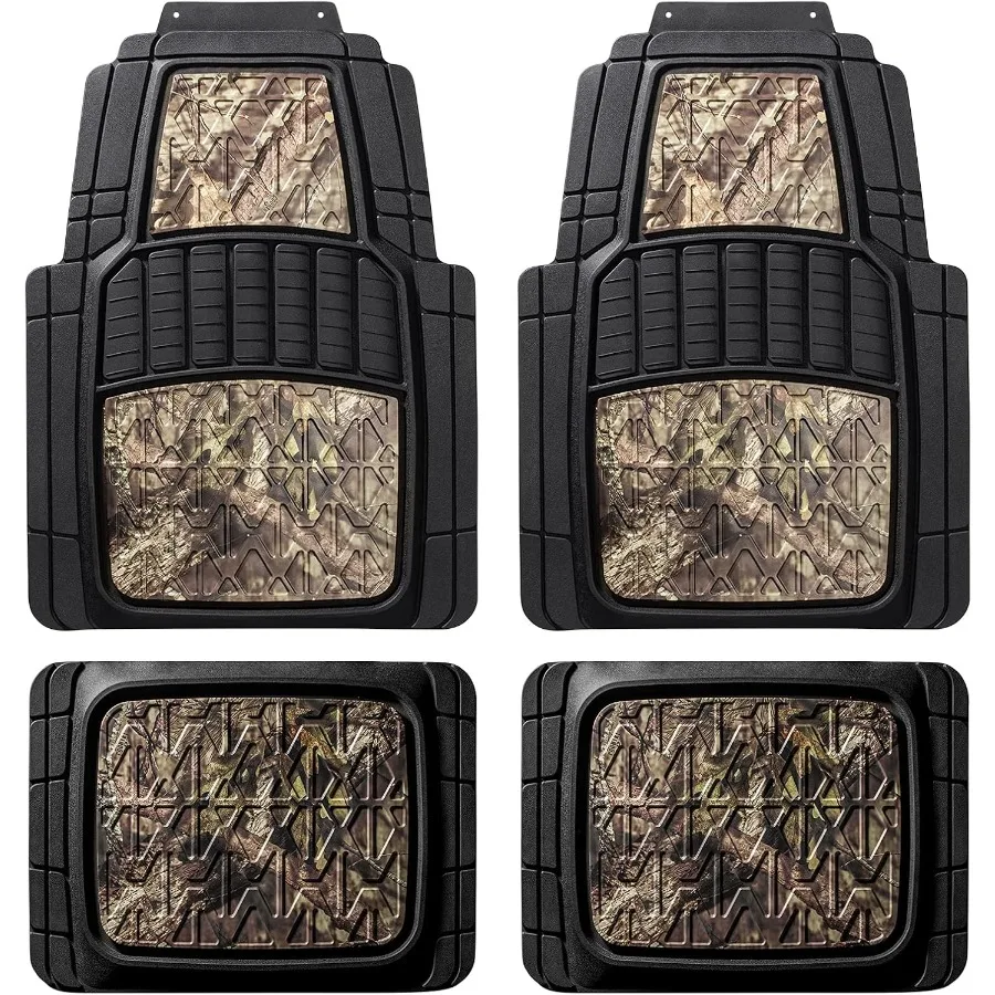 Camo Trimmable Floor Mats All Weather Protection Trim to Fit for Car SUV Van Trucks Official Licensed Product 4 Pcs
Camo Trimmable Floor Mats All Weather Protection Trim to Fit for Car SUV Van Trucks Official Licensed Product 4 Pcs