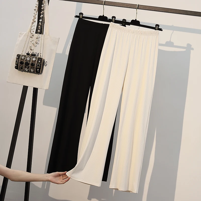 2024 Women's Summer New Solid Color Casual Pant Female Thin Loose Wide-leg Pants Ladies High Waist Straight Trousers C264
2024 Women's Summer New Solid Color Casual Pant Female Thin Loose Wide-leg Pants Ladies High Waist Straight Trousers C264
