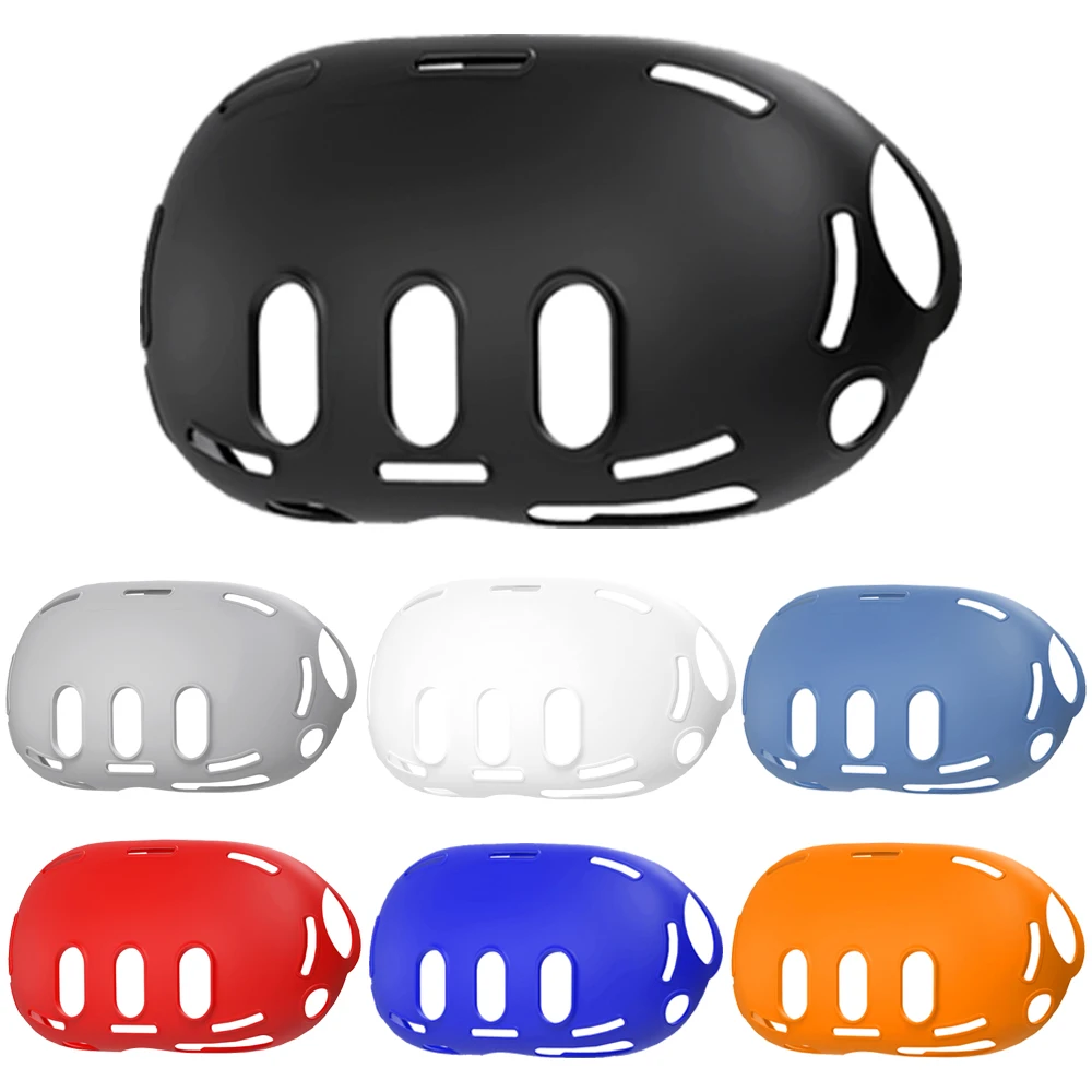 Popular Silicone VR Shell Protective Cover Compatible with Meta Quest 3/3S Accessories, Protection for Your VR For Quest 3s/3
Popular Silicone VR Shell Protective Cover Compatible with Meta Quest 3/3S Accessories, Protection for Your VR For Quest 3s/3