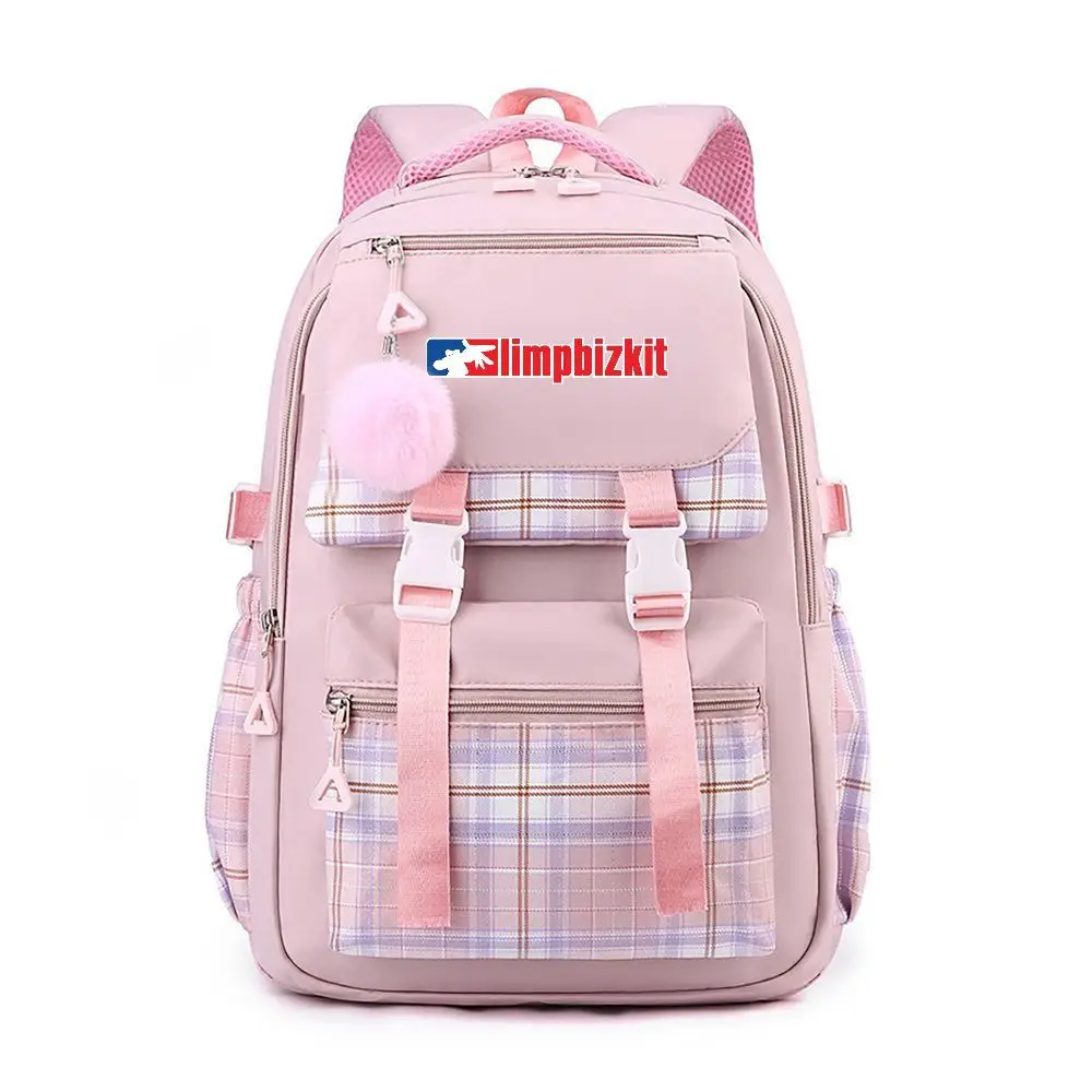 Slimpbizkit Backpack, Kawaii Rucksack Adjustable Straps School Bag for Girls, Travel Casual Daypack with Multiple Pockets 
Slimpbizkit Backpack, Kawaii Rucksack Adjustable Straps School Bag for Girls, Travel Casual Daypack with Multiple Pockets