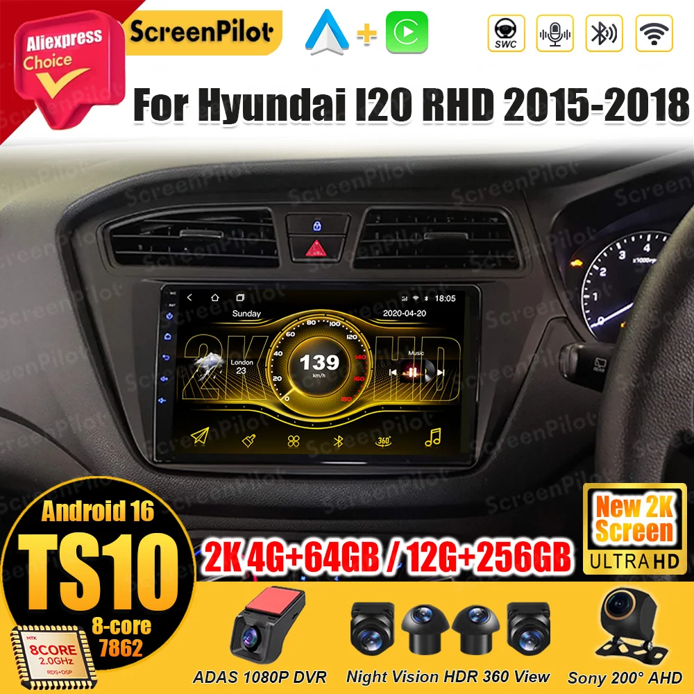 Автомагнитола Android 16 для Hyundai I20 (правый руль), 5G, мультимедийный видеоплеер, GPS, Android Auto, навигация, Bluetooth, Wi-Fi
Автомагнитола Android 16 для Hyundai I20 (правый руль), 5G, мультимедийный видеоплеер, GPS, Android Auto, навигация, Bluetooth, Wi-Fi