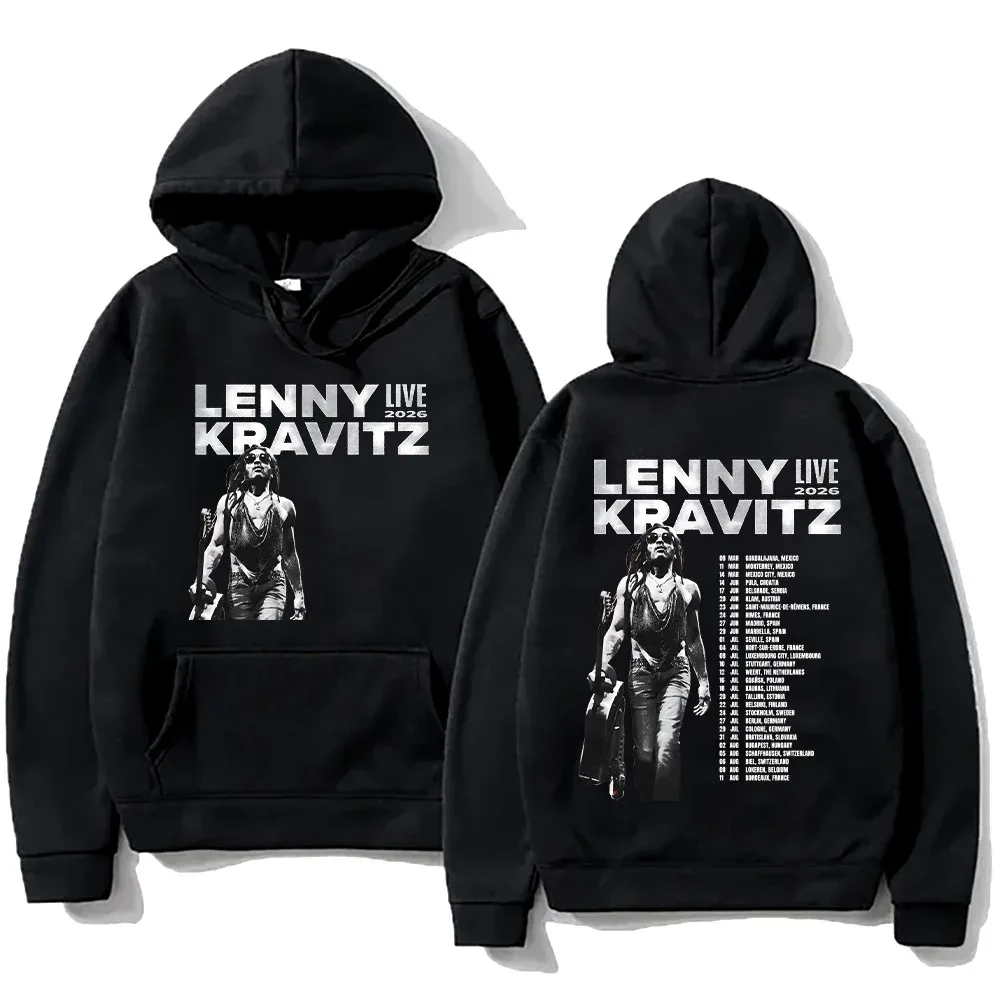 Толстовка большого размера Lenny Kravitz Lenny Live 2025 Tour — двусторонние толстовки с графическим дизайном и расписанием тура
Толстовка большого размера Lenny Kravitz Lenny Live 2025 Tour — двусторонние толстовки с графическим дизайном и расписанием тура
