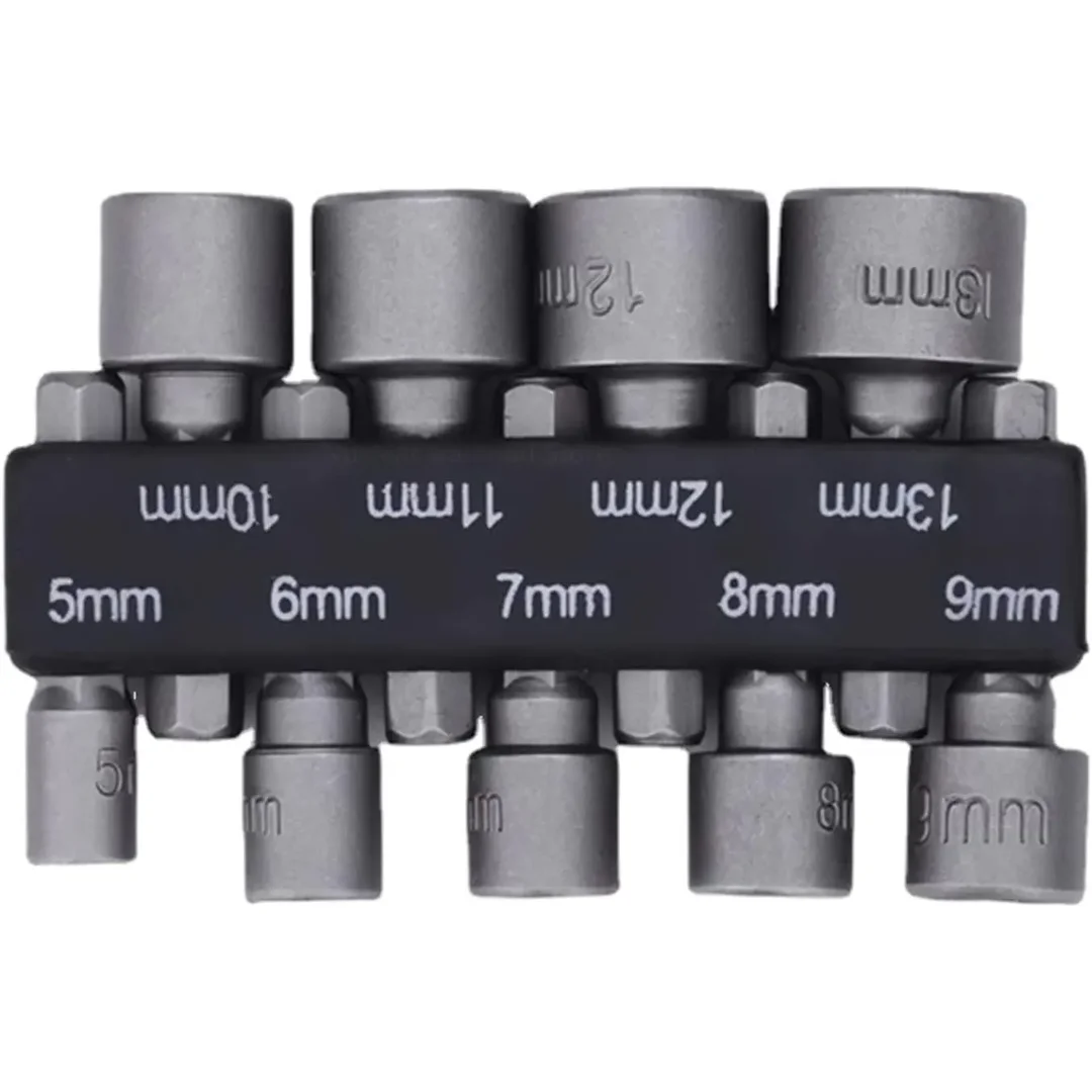9pcs/set 5mm-13mm Hex Sockets Sleeve Nozzles Nut Driver Set Screwdriver Set Schroevendraaier Set Bits Sets Tools Socket Wrenches
9pcs/set 5mm-13mm Hex Sockets Sleeve Nozzles Nut Driver Set Screwdriver Set Schroevendraaier Set Bits Sets Tools Socket Wrenches