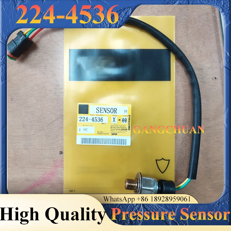 High Quality 224-4536 Oil Pressure Sensor 2244536 For C7 C9 Excavator Parts
High Quality 224-4536 Oil Pressure Sensor 2244536 For C7 C9 Excavator Parts