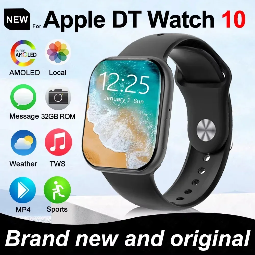 Новинка 2024 года для Apple Watch 10, умные часы, 4G, память, музыкальное видео, Bluetooth-вызов, водонепроницаемые умные часы для Android, IOS, TWS, наушники
Новинка 2024 года для Apple Watch 10, умные часы, 4G, память, музыкальное видео, Bluetooth-вызов, водонепроницаемые умные часы для Android, IOS, TWS, наушники