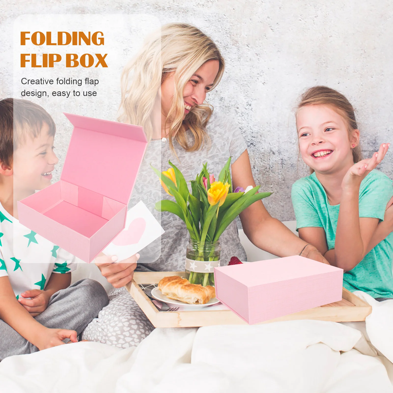 Oversized Folding Gift Box Bridesmaid Wedding Paper Present Boxes Lids Reusable Durable Collapsible Storage Packaging Holiday
Oversized Folding Gift Box Bridesmaid Wedding Paper Present Boxes Lids Reusable Durable Collapsible Storage Packaging Holiday