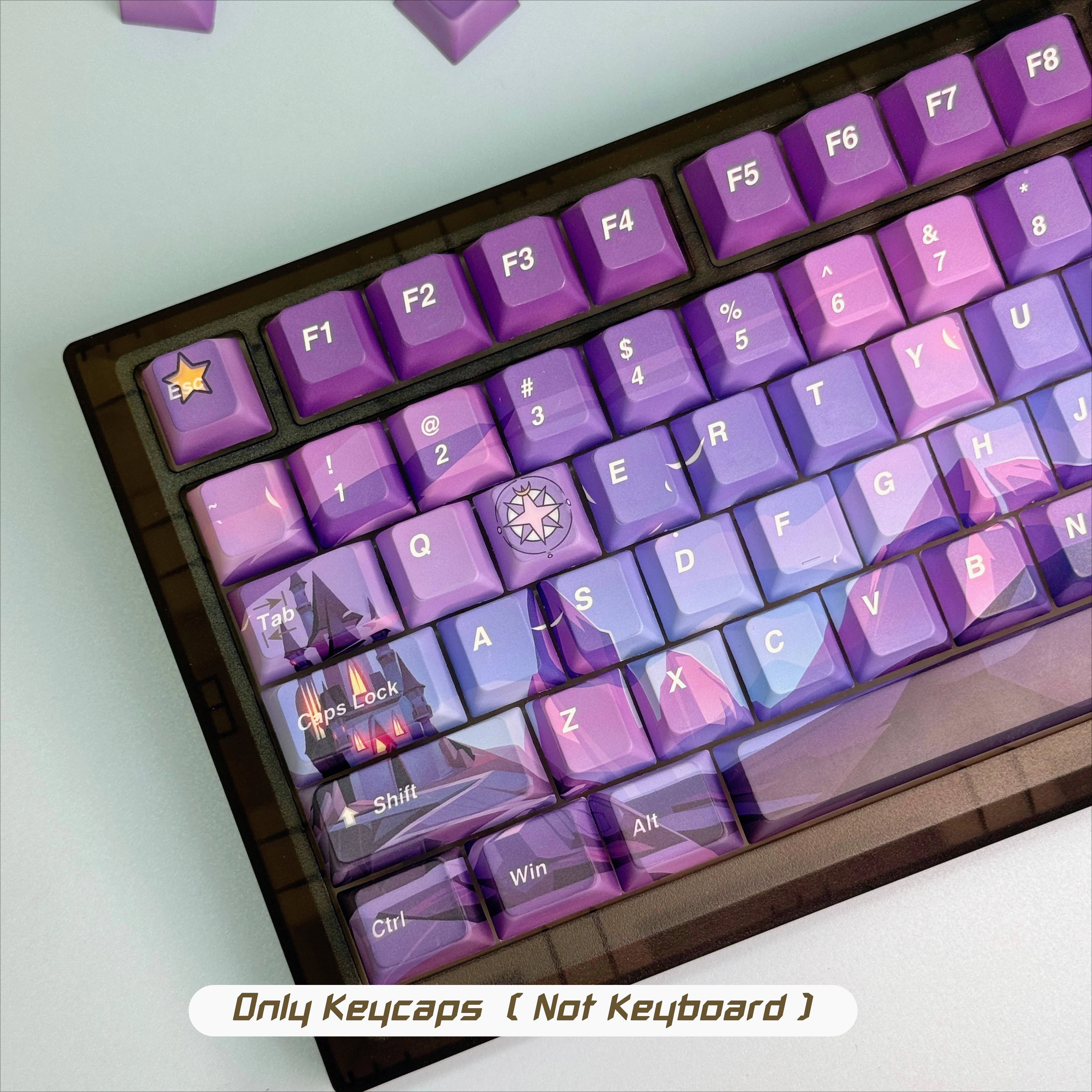 131 Keys Cherry MX Switches ANSI US PBT Dye-Sub Keycaps Set gaming accessories for Mechanical Keyboard 61/64/75/84/87/104/108
131 Keys Cherry MX Switches ANSI US PBT Dye-Sub Keycaps Set gaming accessories for Mechanical Keyboard 61/64/75/84/87/104/108