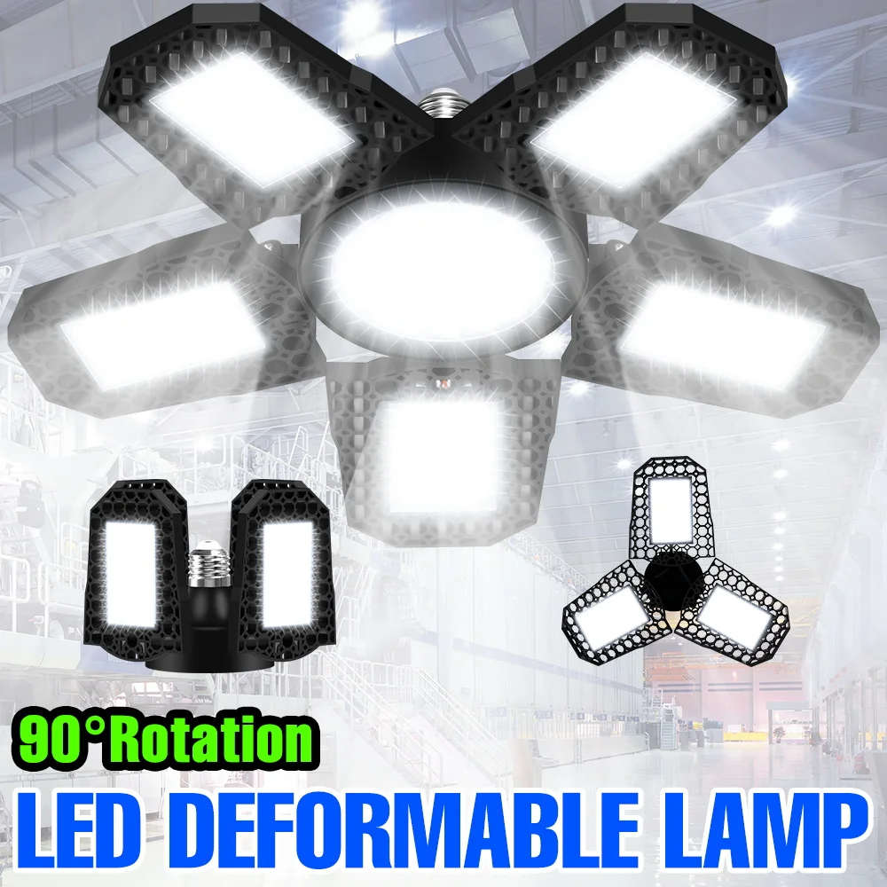 350W E27/E26 Bulb LED Lamp Garage Light AC220V Folding Deformable High Bay Lamp 110V Spotlight Home Warehouse Workshop Gymnasium
350W E27/E26 Bulb LED Lamp Garage Light AC220V Folding Deformable High Bay Lamp 110V Spotlight Home Warehouse Workshop Gymnasium