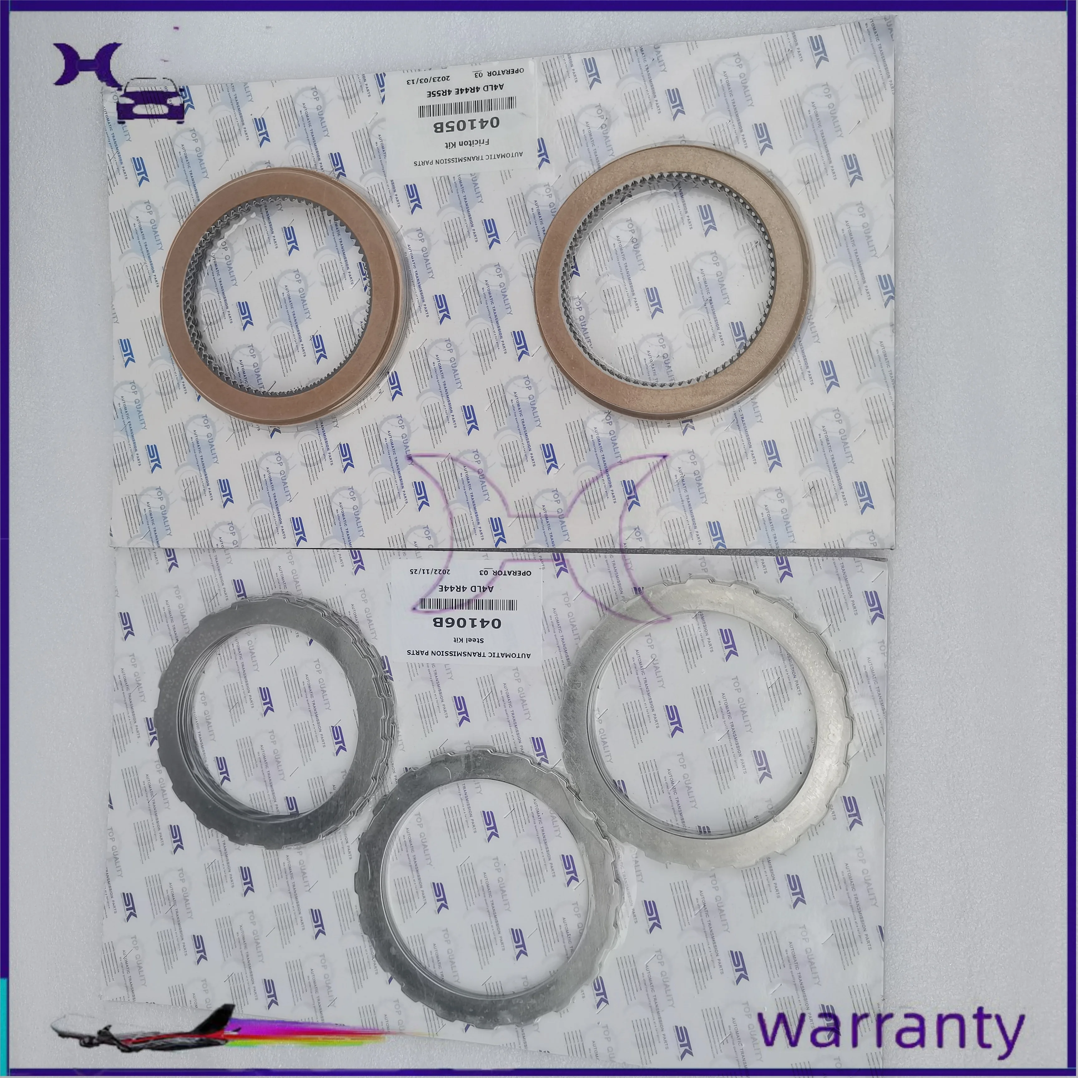 Transmission Rebuild Overhaul Kit 5R55E 4R55E 5R44E 4R44E Friction plate Steel repair For Ford Mazda
Transmission Rebuild Overhaul Kit 5R55E 4R55E 5R44E 4R44E Friction plate Steel repair For Ford Mazda