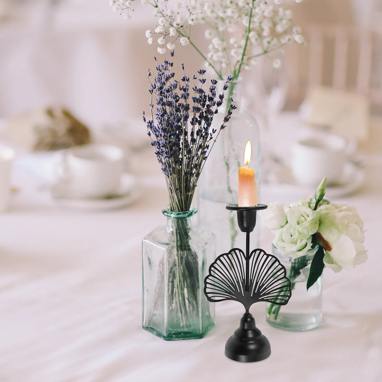 Metal Iron Wedding Candlestick Holder Vintage Durable Rust-Resistant Stand Table Centerpiece Elegant Event Decoration
Metal Iron Wedding Candlestick Holder Vintage Durable Rust-Resistant Stand Table Centerpiece Elegant Event Decoration