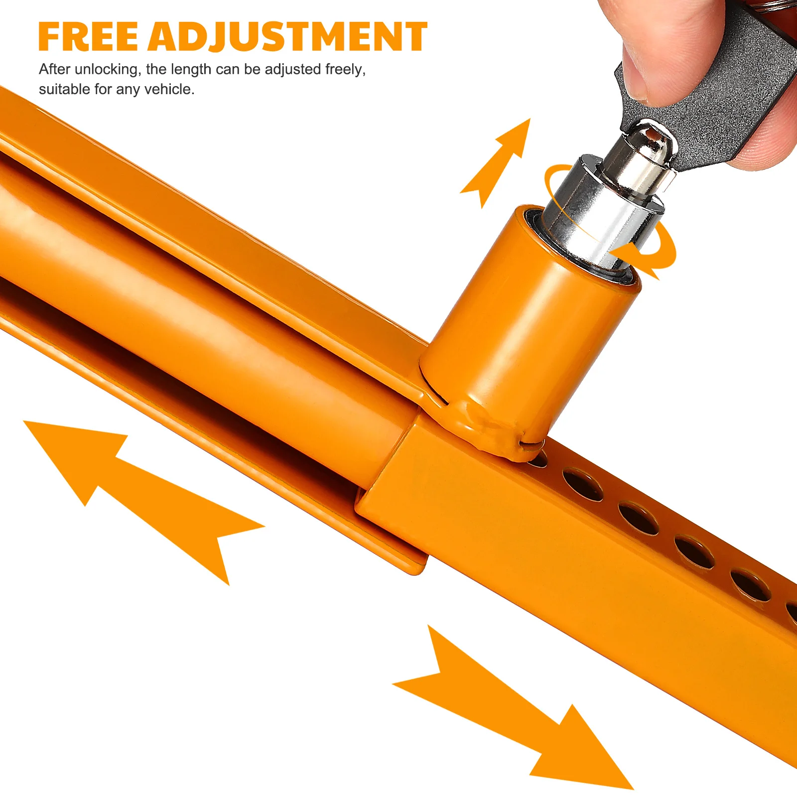 Замок для ручного тормоза и рычага КПП, 1 шт., прочная стальная конструкция, противоугонный автомобильный замок для надежной парковки, защита от угона
Замок для ручного тормоза и рычага КПП, 1 шт., прочная стальная конструкция, противоугонный автомобильный замок для надежной парковки, защита от угона