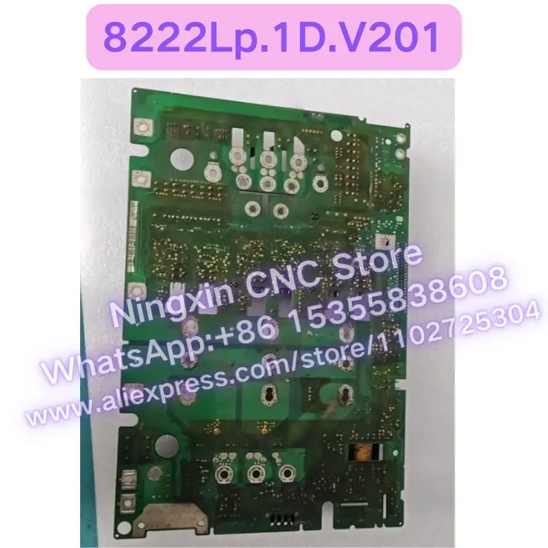Second-hand 8222LP.1D.V201 Variable frequency drive board Functional test OK Fast delivery
Second-hand 8222LP.1D.V201 Variable frequency drive board Functional test OK Fast delivery