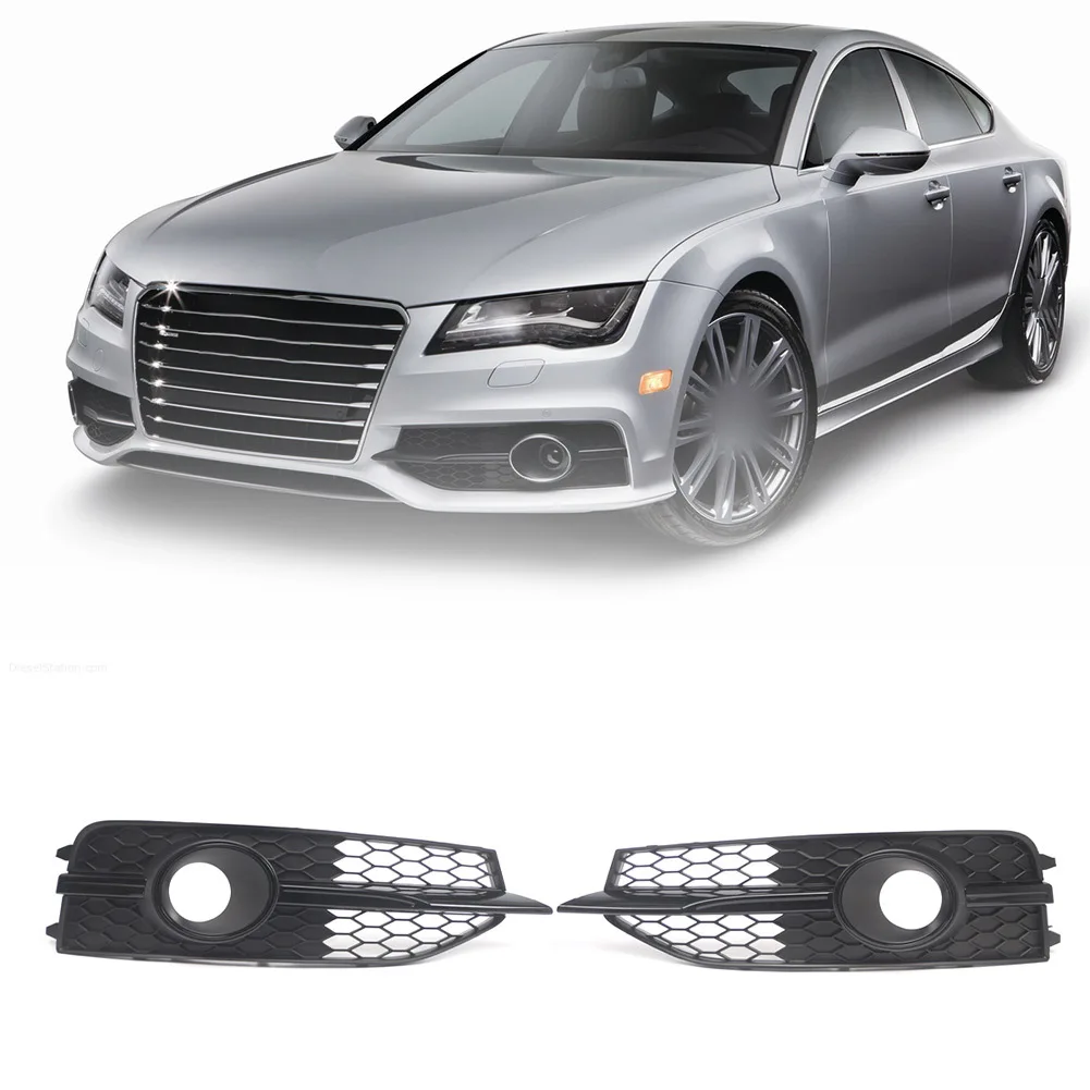 2PCS Front Bumper Lower Fog Light Grille Cover Replacement Parts OEM 4G8807681C,4G8807682C FOR A7 2012-2014
2PCS Front Bumper Lower Fog Light Grille Cover Replacement Parts OEM 4G8807681C,4G8807682C FOR A7 2012-2014