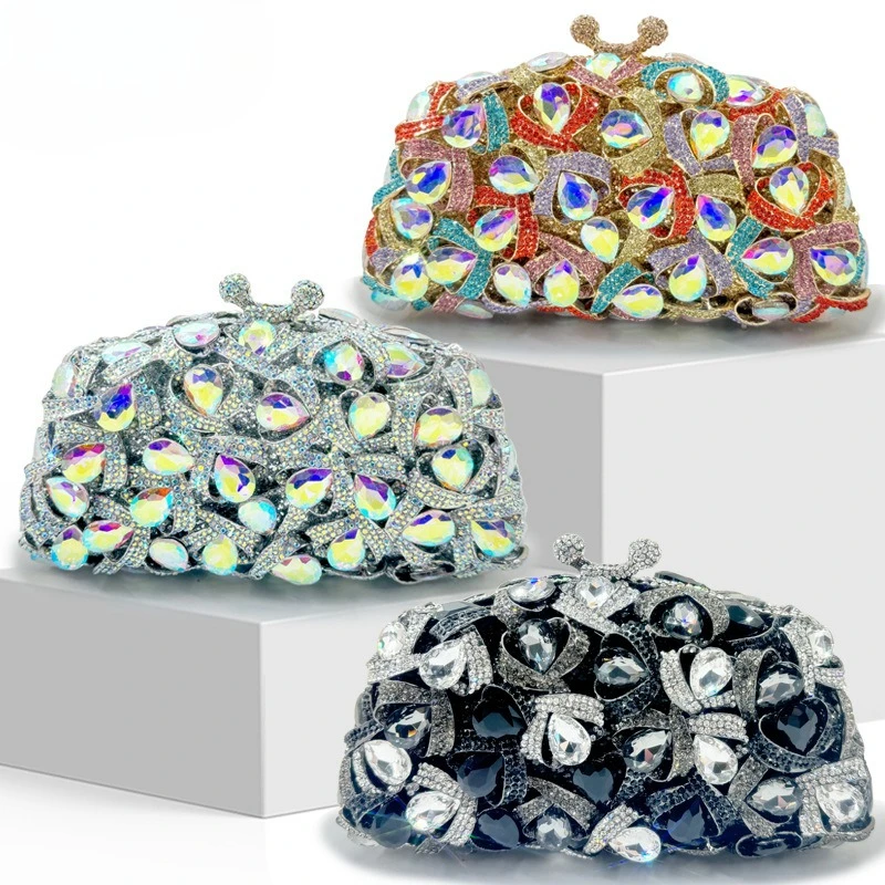 Rhinestone Wedding Dinner Bag Crystal Hot Diamond Women's Shoulder Evening Bag
Rhinestone Wedding Dinner Bag Crystal Hot Diamond Women's Shoulder Evening Bag