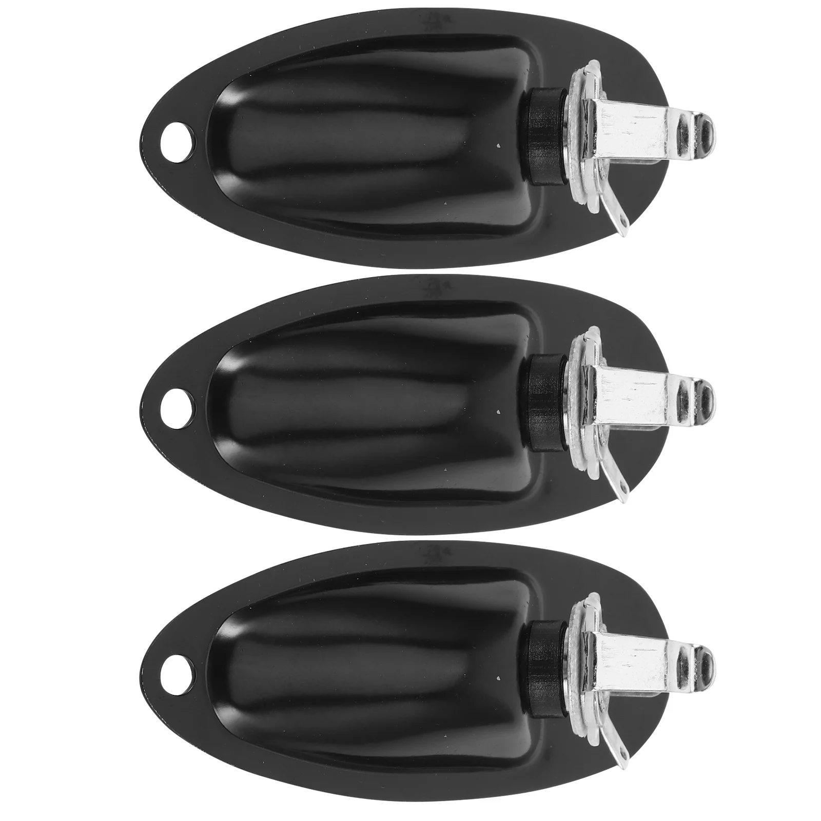 3Pcs Electric Guitar Socket Plate 6.35mm Output Pickup Connection Black Metal Stereo Male Speaker Plug
3Pcs Electric Guitar Socket Plate 6.35mm Output Pickup Connection Black Metal Stereo Male Speaker Plug