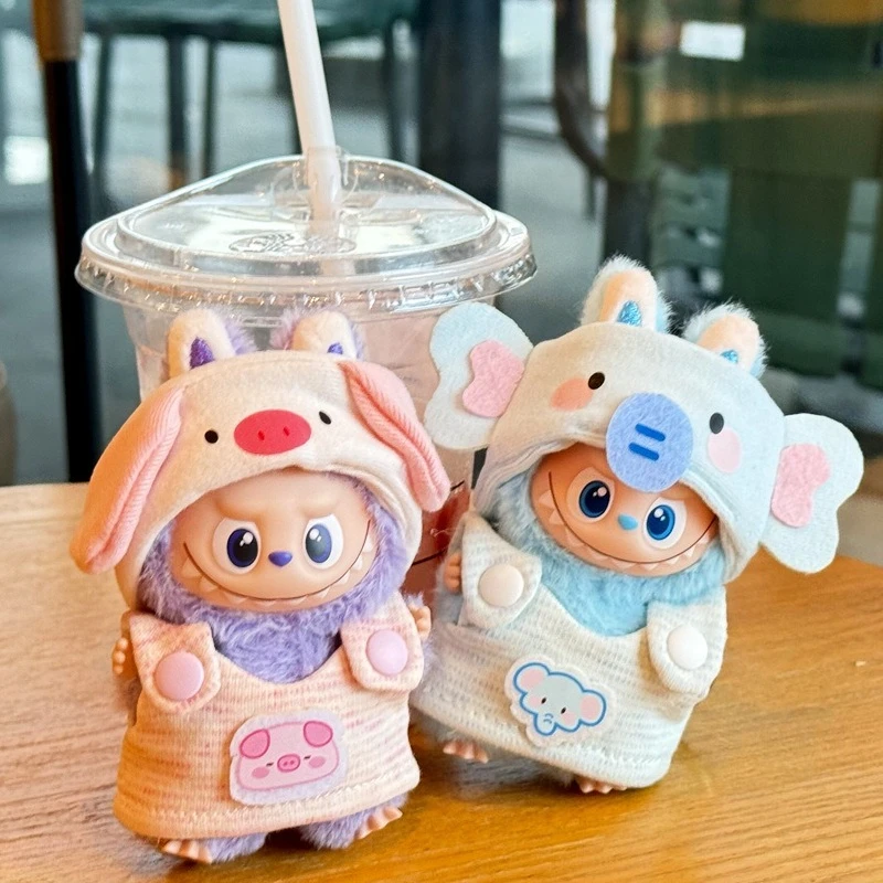 Clothes For Labubu 4.0 Mini Doll Outfit Accessories 10cm Ropa Labubu DIY Cartoon Costumes Suit Clothing Apparel Toys Gift
Clothes For Labubu 4.0 Mini Doll Outfit Accessories 10cm Ropa Labubu DIY Cartoon Costumes Suit Clothing Apparel Toys Gift