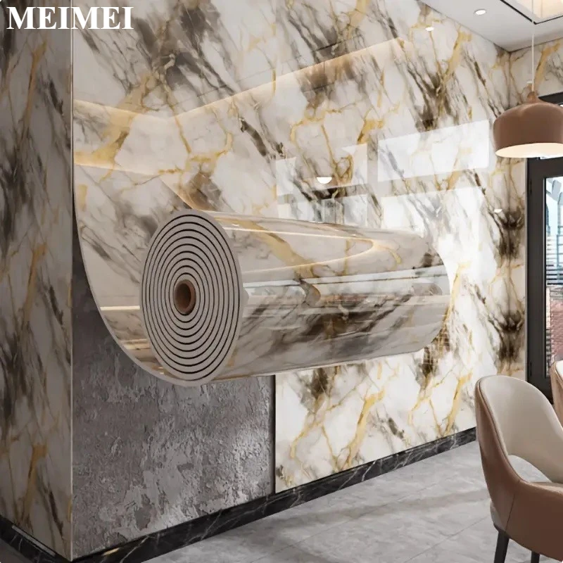 Self adhesive Vinyl Marble Wallpaper Suitable for Bedrooms and Bathrooms with 3D Illusion Effect Peelable and Adhesive
Self adhesive Vinyl Marble Wallpaper Suitable for Bedrooms and Bathrooms with 3D Illusion Effect Peelable and Adhesive