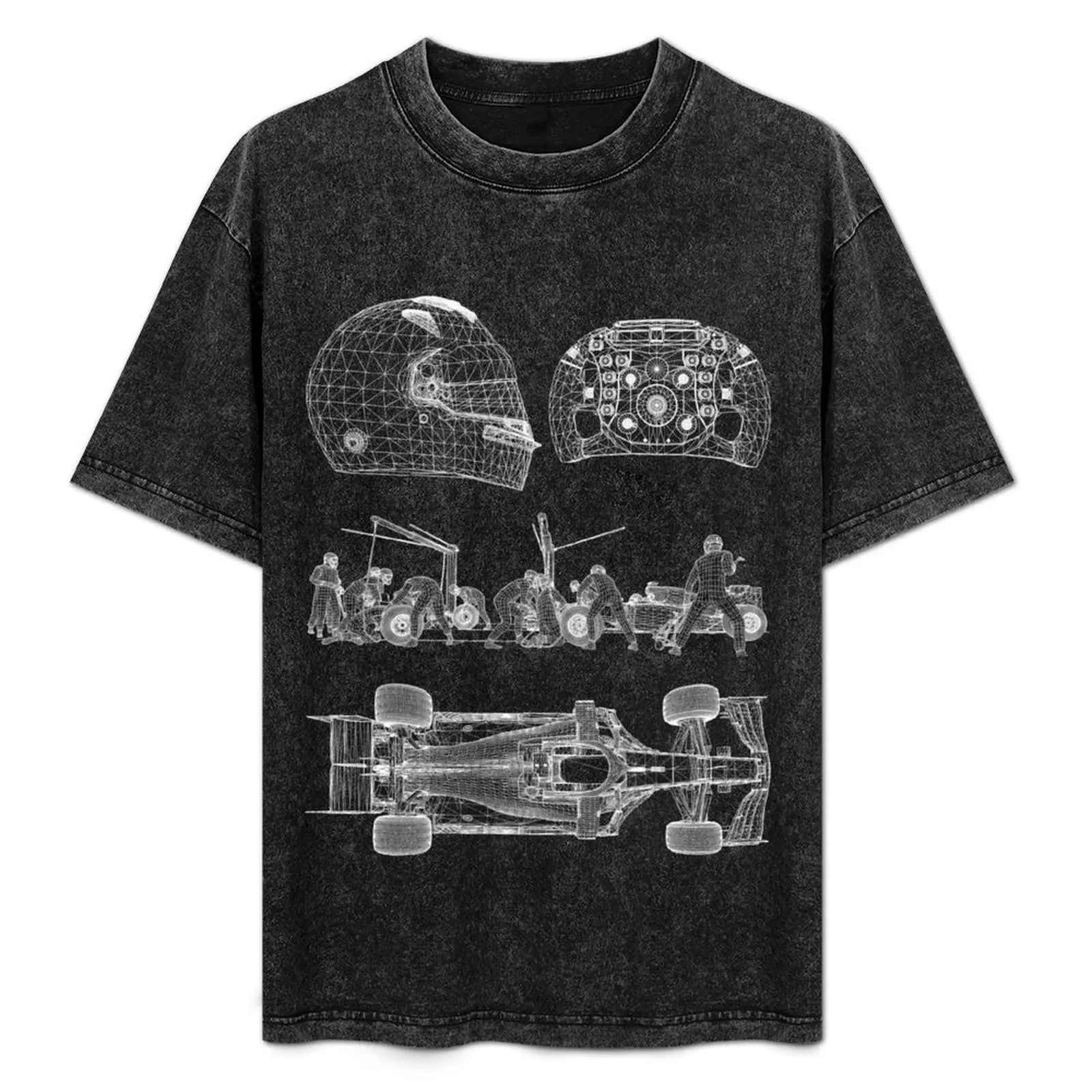 Racing car blueprint formula wheel helmet project T-Shirt Anti-Perspiration Workout Top
Racing car blueprint formula wheel helmet project T-Shirt Anti-Perspiration Workout Top