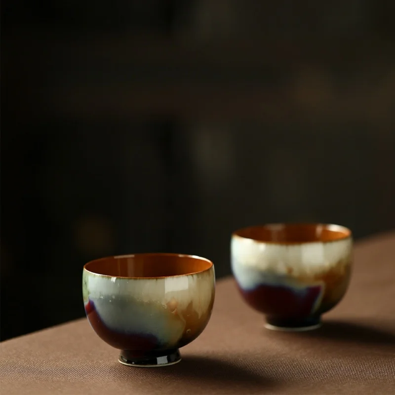 ★Aurora Lang Red Kiln Change Master Cup Jingdezhen Tea Cup Handmade Tea Cup Personal Special Ceramic Tea Set Tea Tasting Cup
★Aurora Lang Red Kiln Change Master Cup Jingdezhen Tea Cup Handmade Tea Cup Personal Special Ceramic Tea Set Tea Tasting Cup