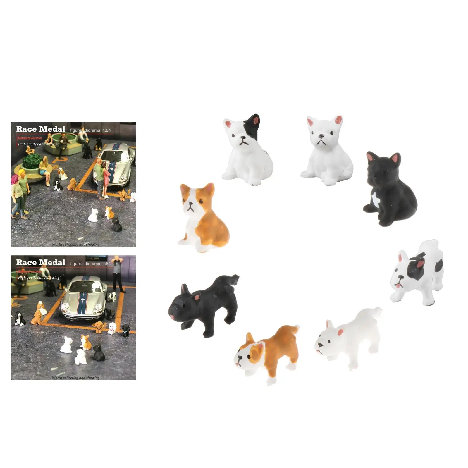 1/6 Model Scene Diorama Dog Hand-painted Scenario Miniature Model Miniatures
1/6 Model Scene Diorama Dog Hand-painted Scenario Miniature Model Miniatures