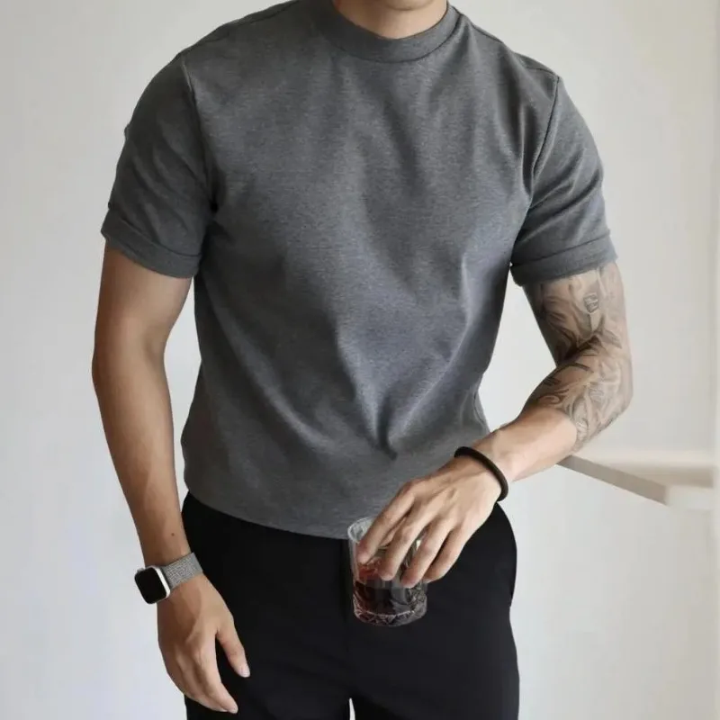Men's Heavyweight Cotton Crew Neck T Shirt Casual Basic Solid Color Tee Summer Top
Men's Heavyweight Cotton Crew Neck T Shirt Casual Basic Solid Color Tee Summer Top
