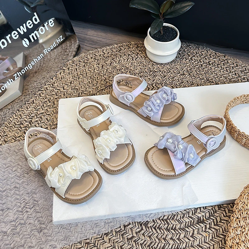 Mumoresip Girls Beach Shoes Sweet Ribbons Kids Sandals Open Toes Korean Style Soft Sole 2026 Summer New Children Princess Shoes
Mumoresip Girls Beach Shoes Sweet Ribbons Kids Sandals Open Toes Korean Style Soft Sole 2026 Summer New Children Princess Shoes