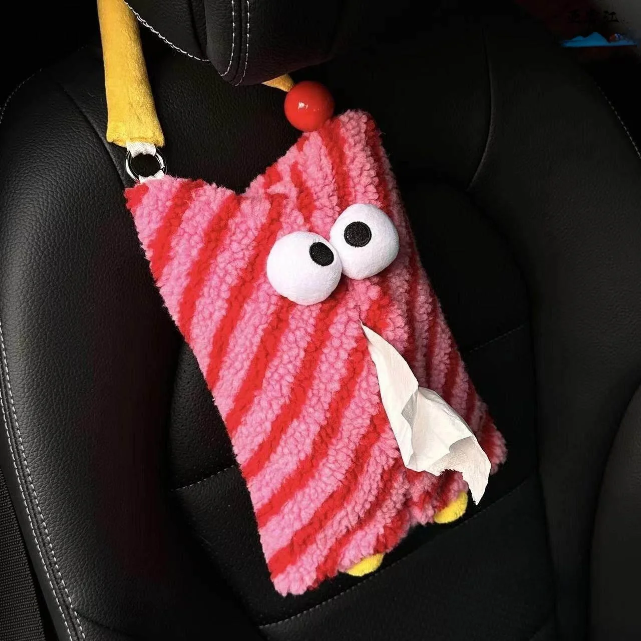 Cute Monster Car Mounted Tissue Box Portable Hygienic Paper Towel Holder Storage Organizer Adorable Gift for Girls
Cute Monster Car Mounted Tissue Box Portable Hygienic Paper Towel Holder Storage Organizer Adorable Gift for Girls