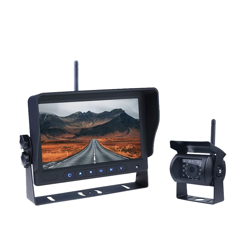 Wireless Monitoring System 2.4G 720P/1080P Wireless support 4 channels camera for truck,heavy duty machine
Wireless Monitoring System 2.4G 720P/1080P Wireless support 4 channels camera for truck,heavy duty machine