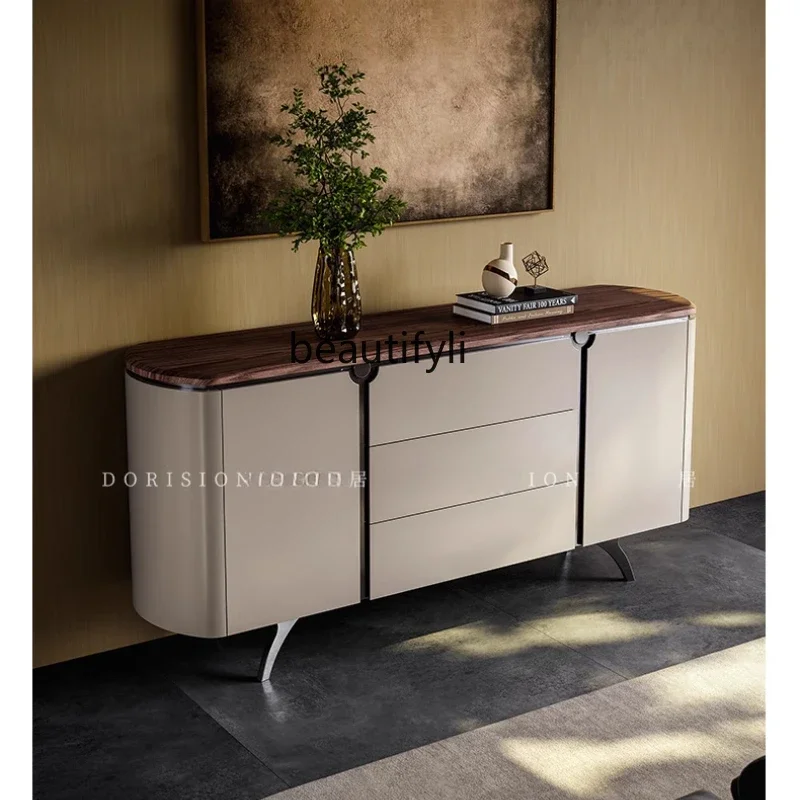 02Italian side cabinet, storage against the wall, tea side cabinet, light luxury entrance cabinet
02Italian side cabinet, storage against the wall, tea side cabinet, light luxury entrance cabinet