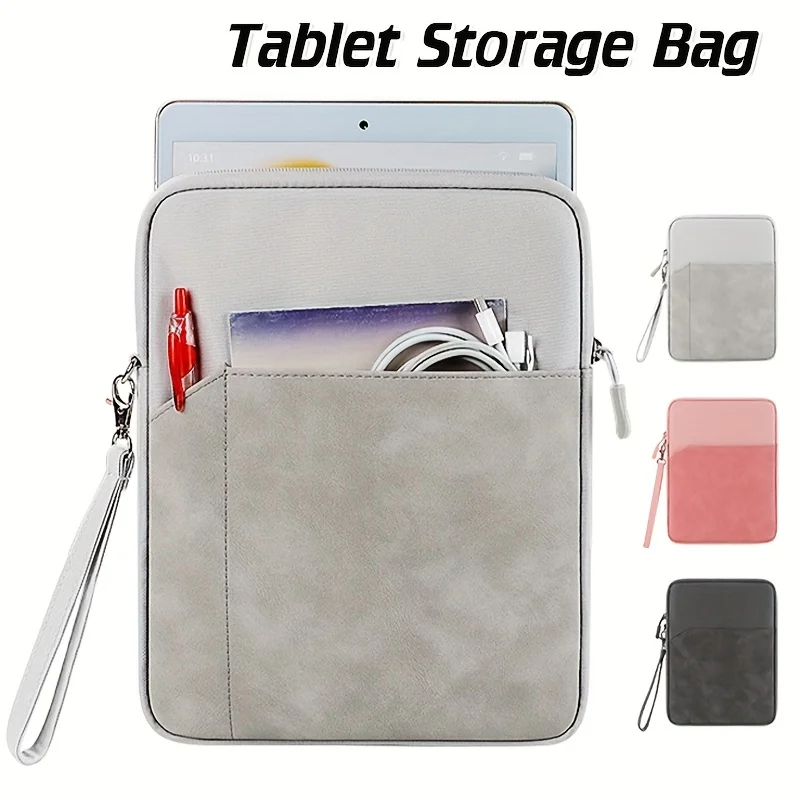 Suede Tablet Sleeve Bag 7.9-10.8 Portable Hand Strap Tablet Case with Pocket Shockproof Protective Pouch for iPad Mini Air Pro
Suede Tablet Sleeve Bag 7.9-10.8 Portable Hand Strap Tablet Case with Pocket Shockproof Protective Pouch for iPad Mini Air Pro