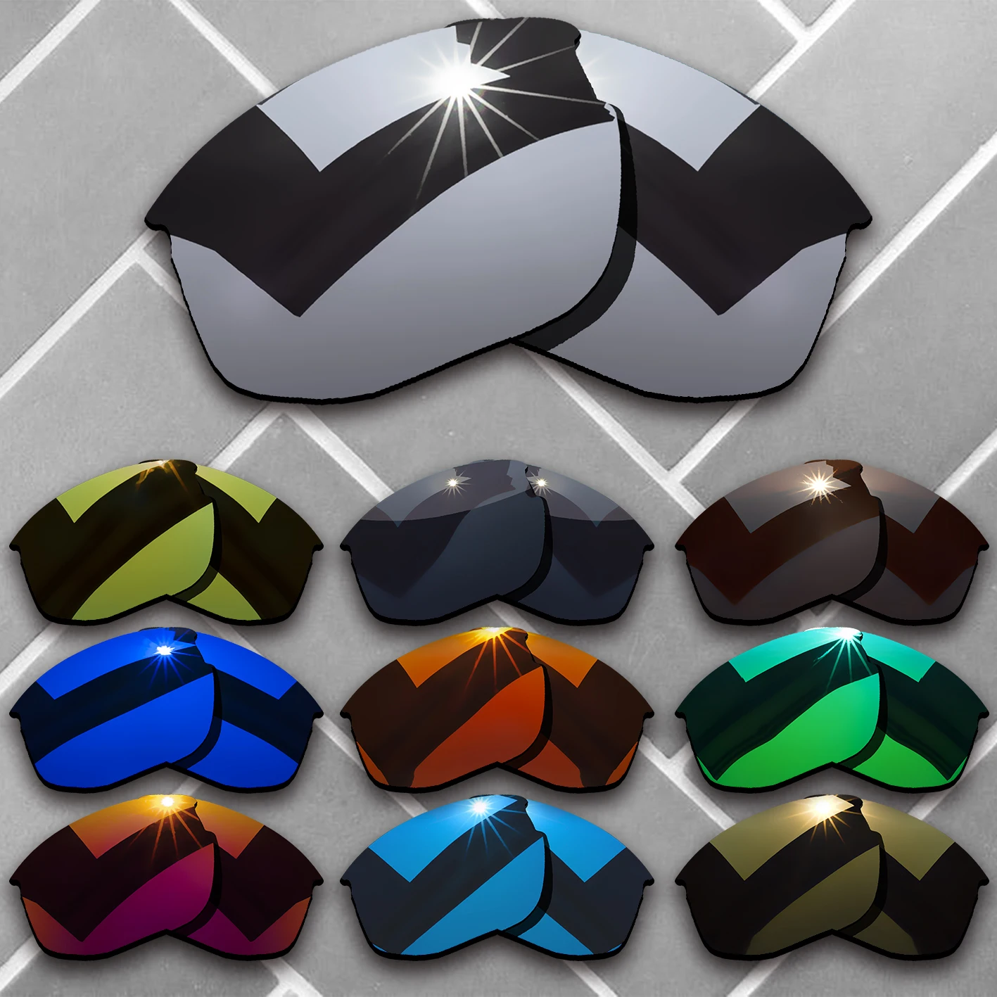 Polarized Sunglasses Replacement Lenses for-Oakley Mercenary Frame - Multiple Options
Polarized Sunglasses Replacement Lenses for-Oakley Mercenary Frame - Multiple Options