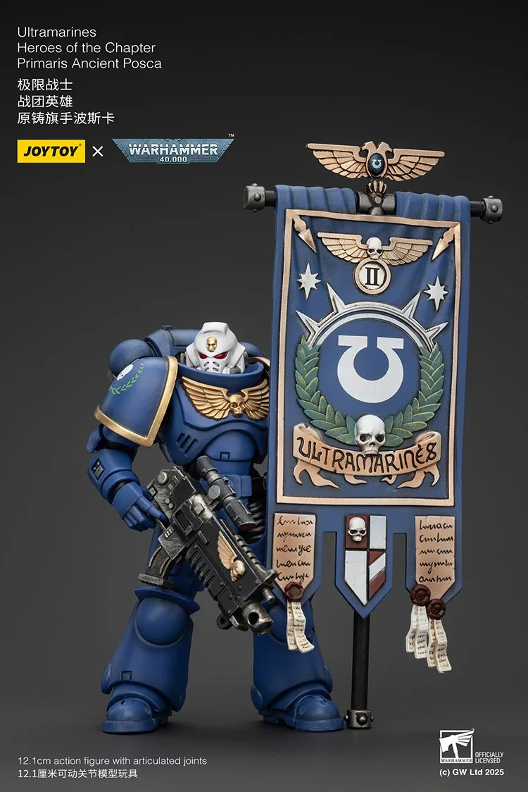JOYTOY Warhammer 40k Ultramarines Heroes Of The Chapter Primaris Ancient Posca Action Figures Doll Collection Decoration Gift
JOYTOY Warhammer 40k Ultramarines Heroes Of The Chapter Primaris Ancient Posca Action Figures Doll Collection Decoration Gift
