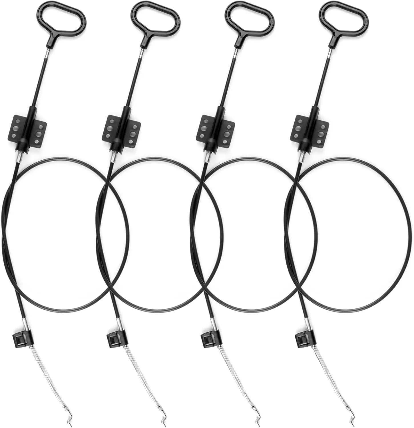 4 Pack Recliner Sofa Release Cables, 43" D-Ring Pull Handle Replacement for Couch, Universal Fit for Most Recliners, Black
4 Pack Recliner Sofa Release Cables, 43" D-Ring Pull Handle Replacement for Couch, Universal Fit for Most Recliners, Black