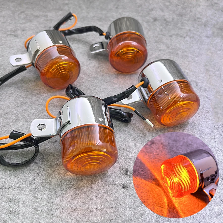 Motorcycle Turn Signal Lights 12V Amber Flasher Indicator Motorbike Accessories For HONDA Z50 MONKEY CHALY DAX ST50 ST70
Motorcycle Turn Signal Lights 12V Amber Flasher Indicator Motorbike Accessories For HONDA Z50 MONKEY CHALY DAX ST50 ST70