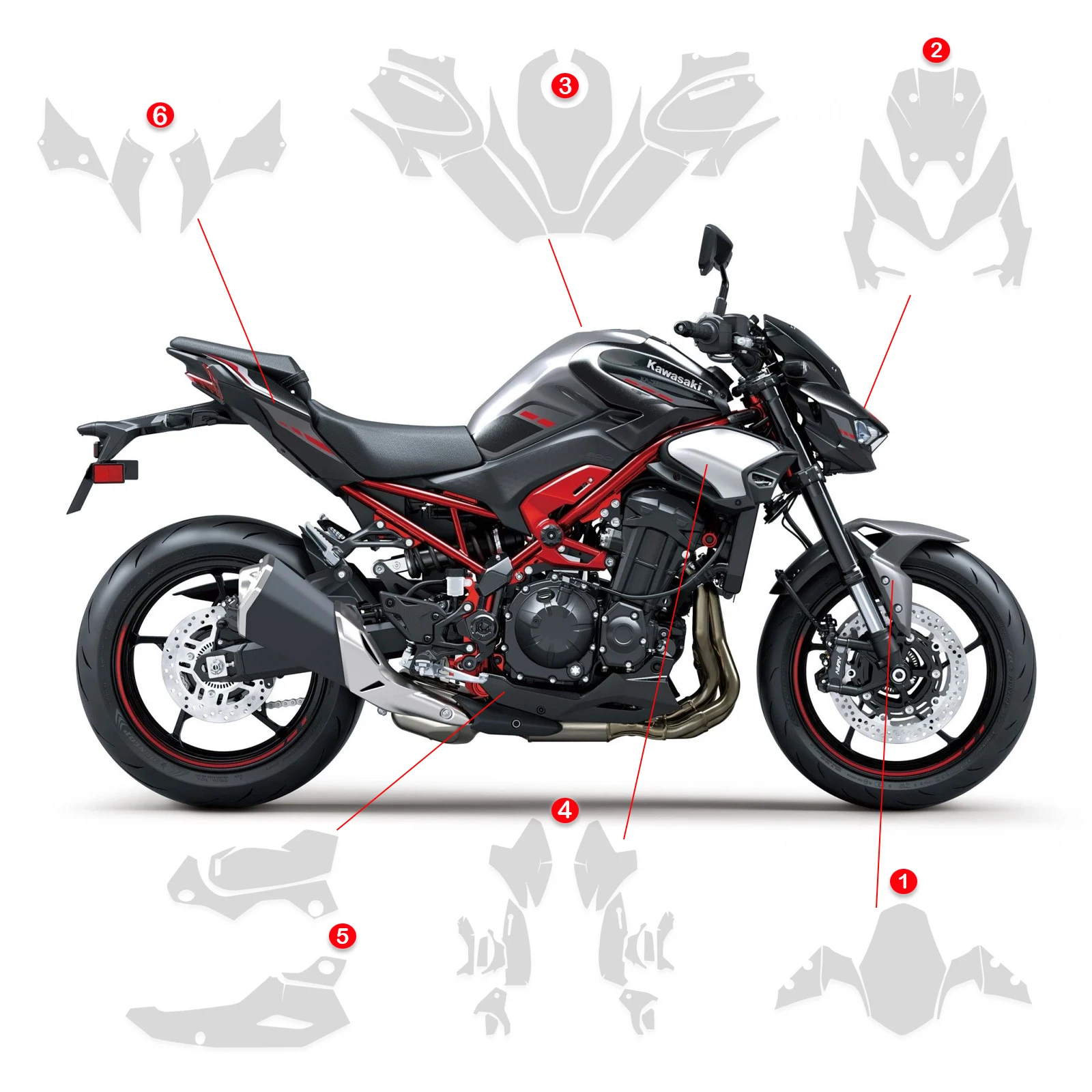 New Z900 2025 PPF Invisible Protective Film TPU For Kawasaki Z 900 z900 2025 Motorcycle Screen Protective Film
New Z900 2025 PPF Invisible Protective Film TPU For Kawasaki Z 900 z900 2025 Motorcycle Screen Protective Film