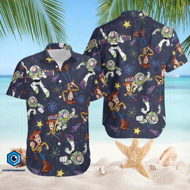 Disney Buzz Lightyear Toy Story Hawaiian Shirts Men's Womens Kids Tops Summer Casual Short Sleeve Button Up Shirts Beach Shirts
Disney Buzz Lightyear Toy Story Hawaiian Shirts Men's Womens Kids Tops Summer Casual Short Sleeve Button Up Shirts Beach Shirts