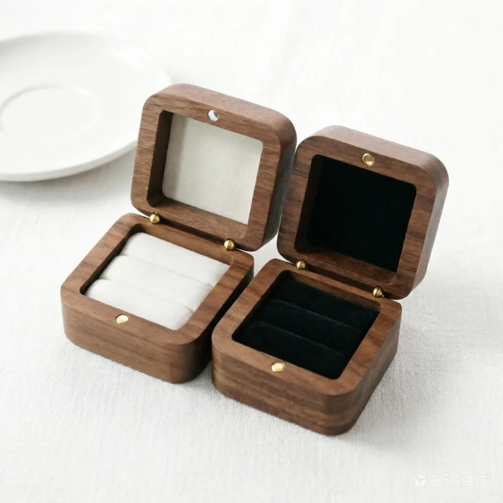 Solid Wood Engagement Ring Storage Box Husband and Wife Wedding Gift Packaging Box Home Furnishings Dustproof Retro Jewelry Box
Solid Wood Engagement Ring Storage Box Husband and Wife Wedding Gift Packaging Box Home Furnishings Dustproof Retro Jewelry Box