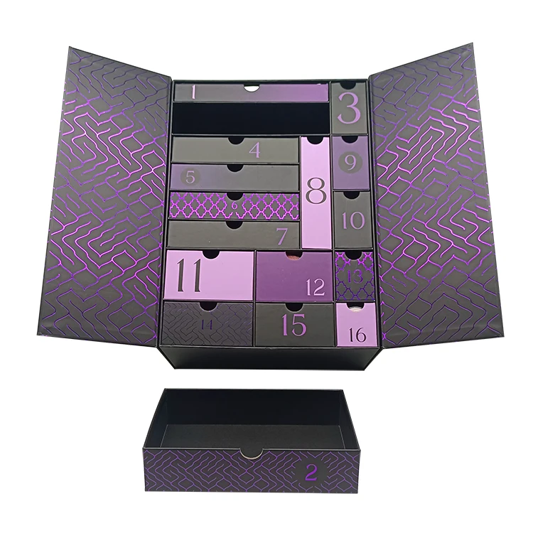customized. custom. Luxury High Quality 2 Doors Open 12 Days Advent Calendar Cardboard Box for Skincare
customized. custom. Luxury High Quality 2 Doors Open 12 Days Advent Calendar Cardboard Box for Skincare