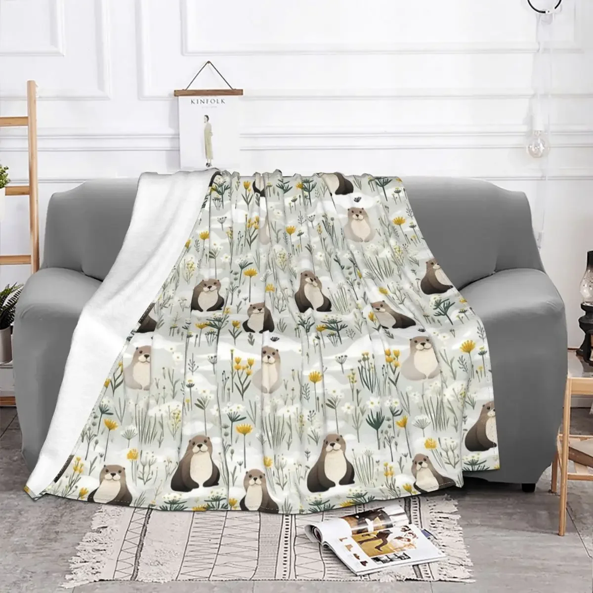 Kawaii Sea Otters Baby Blanket Plaid Fleece Sofa Cover Autumn/Winter Cute Animal Super Warm Throw Blankets for Sofa Couch Quilt
Kawaii Sea Otters Baby Blanket Plaid Fleece Sofa Cover Autumn/Winter Cute Animal Super Warm Throw Blankets for Sofa Couch Quilt