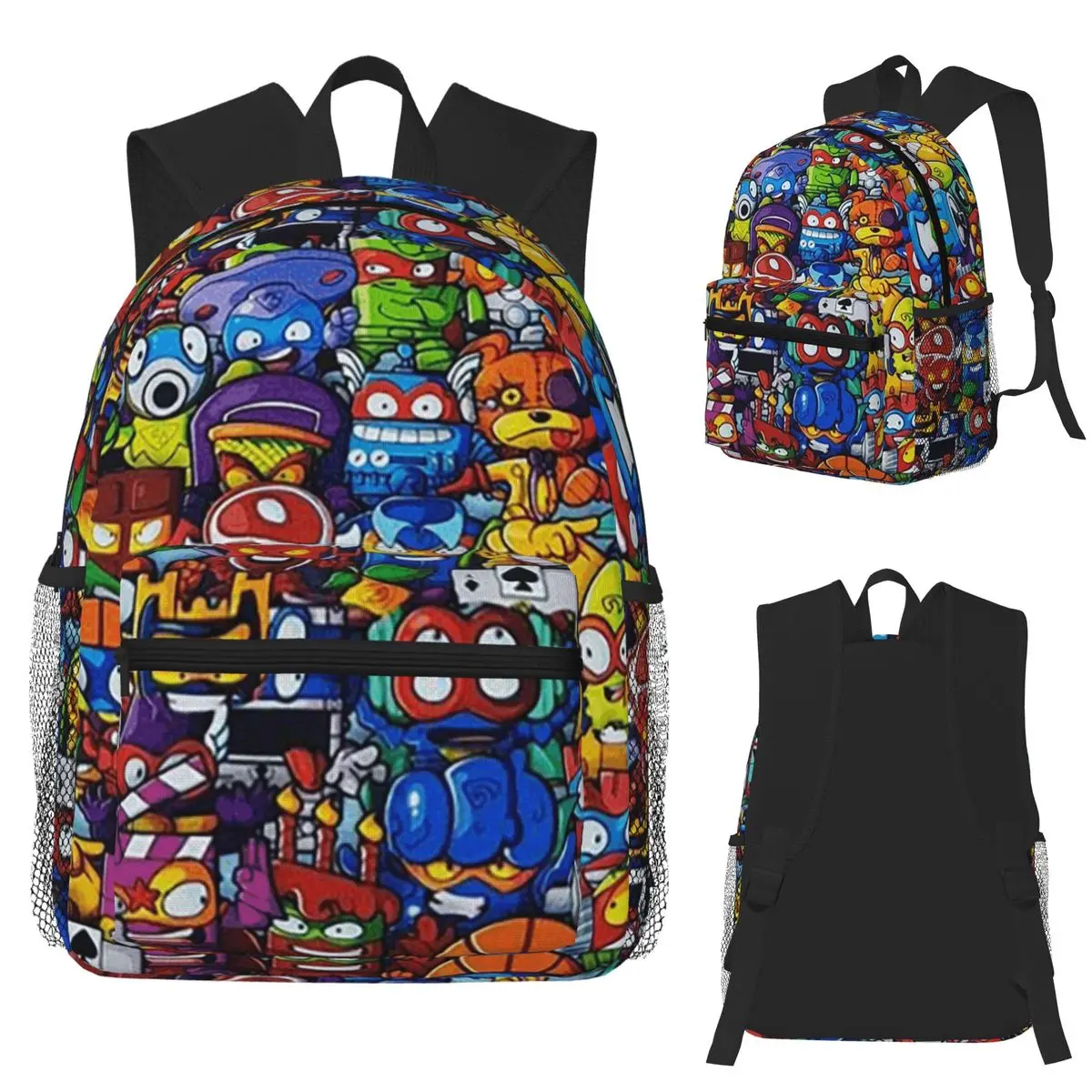 New Super Zings Cartoon Game Superzings Student Backpack School Bag Hiking Travel Daypack for Boys Girls Bookbag Shoulder Bags
New Super Zings Cartoon Game Superzings Student Backpack School Bag Hiking Travel Daypack for Boys Girls Bookbag Shoulder Bags