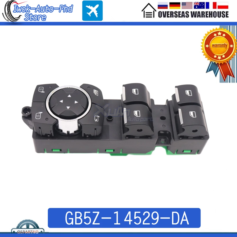8 Pins GB5Z-14529-DA Electric Power Window Control Switch Master For Ford Explorer Police Interceptor 2016-2019 GB5T-14540-DAW
8 Pins GB5Z-14529-DA Electric Power Window Control Switch Master For Ford Explorer Police Interceptor 2016-2019 GB5T-14540-DAW
