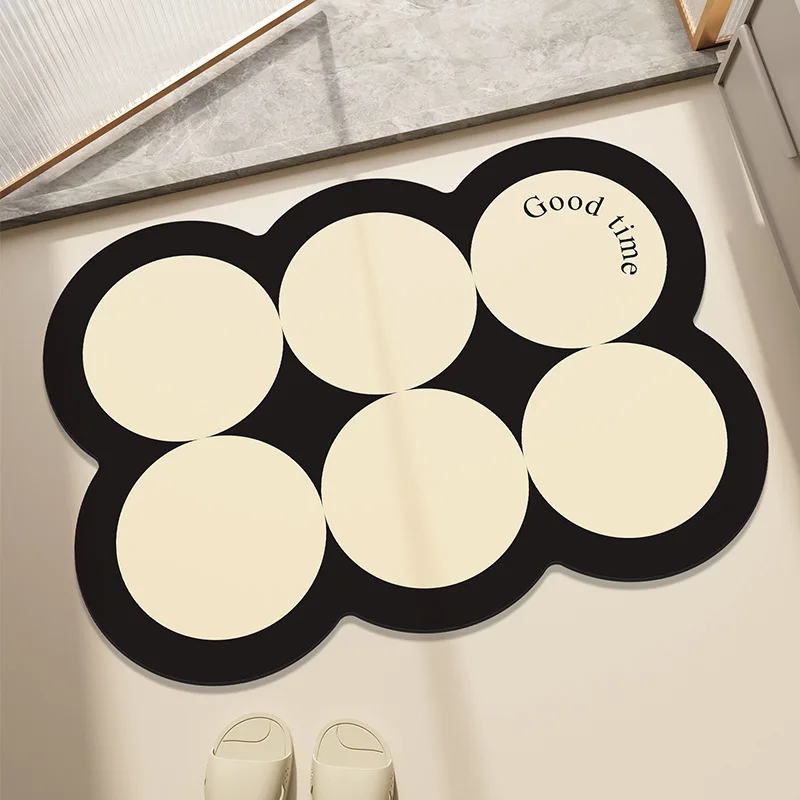 Коврик из диатомита с геометрическим узором, быстросохнущий, устойчивый к пятнам коврик для пола в ванной комнате, кухонной раковины, прихожей
Коврик из диатомита с геометрическим узором, быстросохнущий, устойчивый к пятнам коврик для пола в ванной комнате, кухонной раковины, прихожей