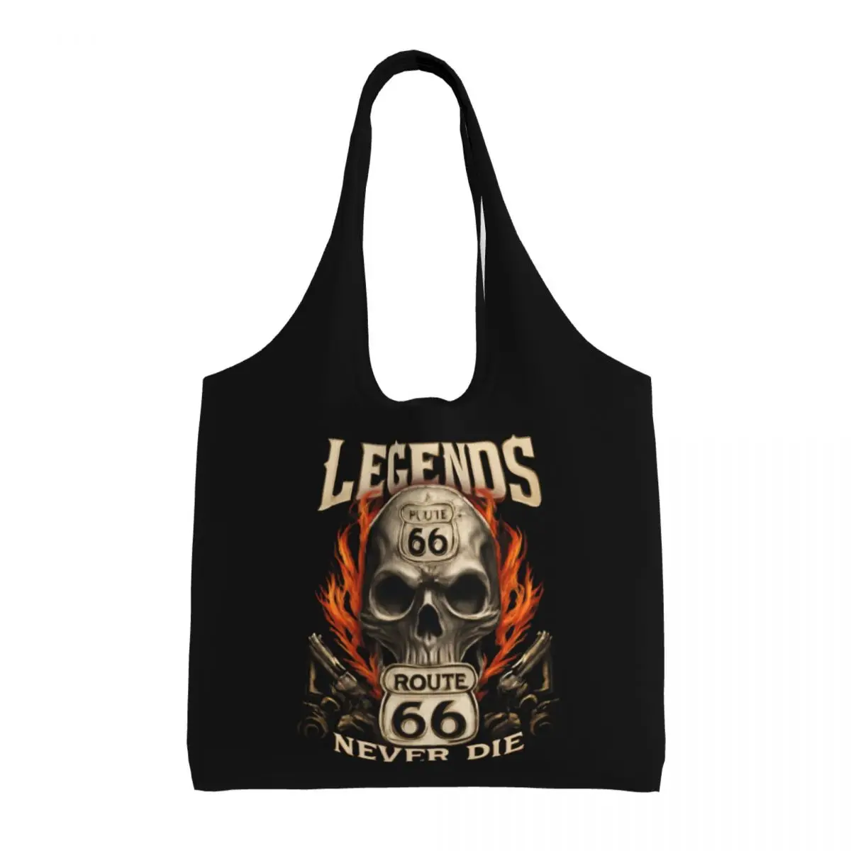 Legends Never Die Route 66 Large Capacity Canvas Tote Bag Single Shoulder Work Commute Bag For Women Eco-Friendly Shopping Bag
Legends Never Die Route 66 Large Capacity Canvas Tote Bag Single Shoulder Work Commute Bag For Women Eco-Friendly Shopping Bag