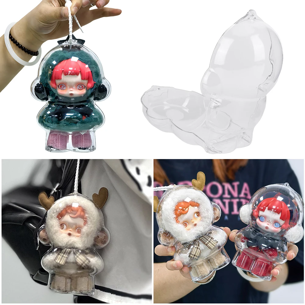 Transparent Portable Organizer Box Protective Cover for Skull Panda Winter Movement for SP Doll
Transparent Portable Organizer Box Protective Cover for Skull Panda Winter Movement for SP Doll