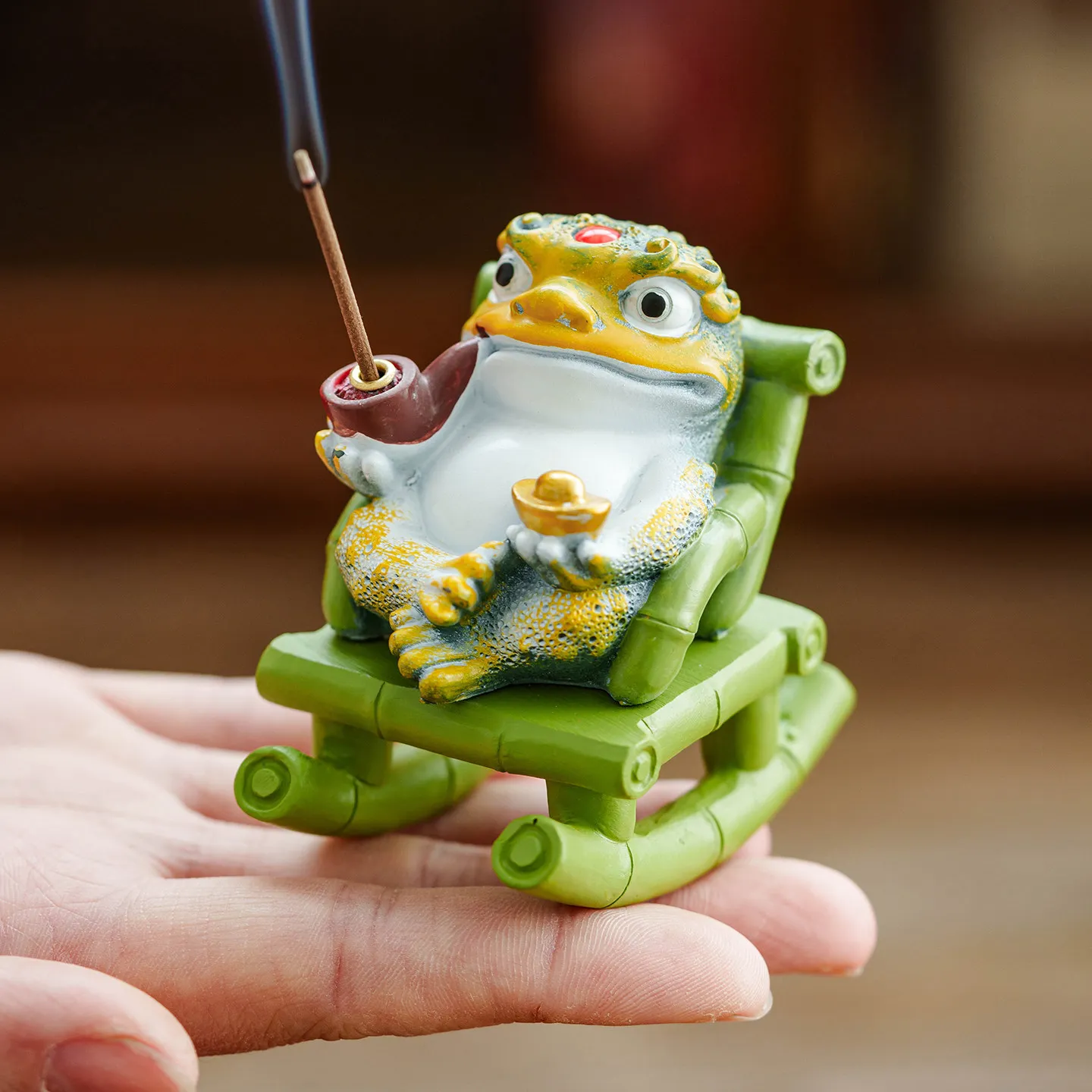YFY Bamboo Shake Golden Toad Resin Fragrance Plug Plate Household Fragrance Base Plug Holder Creative Tea Table Ornament
YFY Bamboo Shake Golden Toad Resin Fragrance Plug Plate Household Fragrance Base Plug Holder Creative Tea Table Ornament