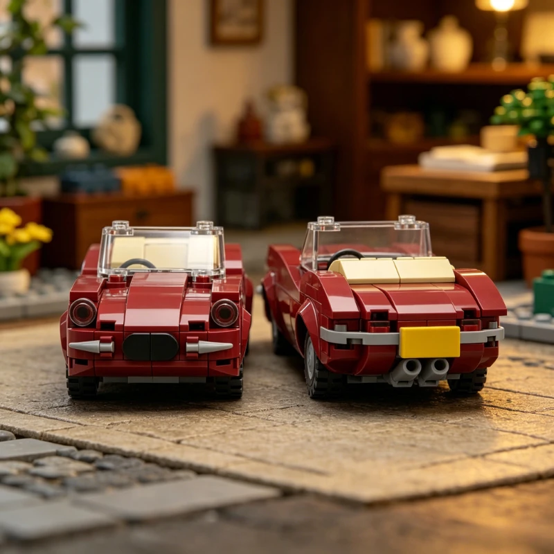 Technical classic Super car building block Jaguars E-Type bricks Retro convertible model vehicle toys collection for boys gift
Technical classic Super car building block Jaguars E-Type bricks Retro convertible model vehicle toys collection for boys gift