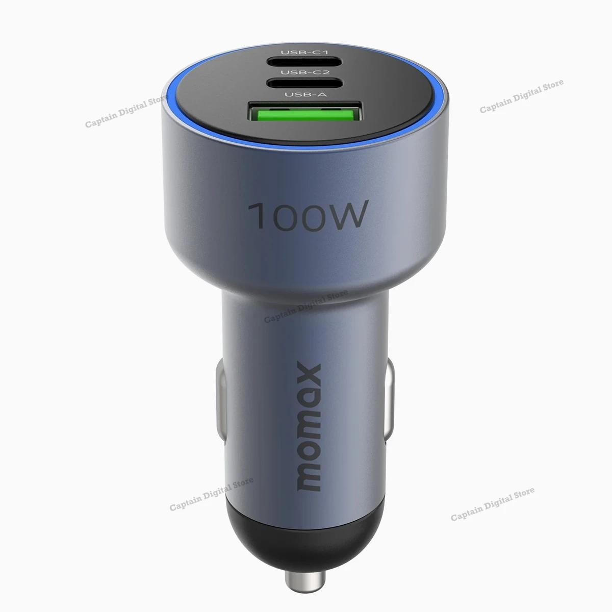 MOMAX MoVe 3-портовое быстрое автомобильное зарядное устройство мощностью 100 Вт, конструкция из алюминиевого сплава PD QC SCP Компактный легкий вес для Android и Apple IOS
MOMAX MoVe 3-портовое быстрое автомобильное зарядное устройство мощностью 100 Вт, конструкция из алюминиевого сплава PD QC SCP Компактный легкий вес для Android и Apple IOS