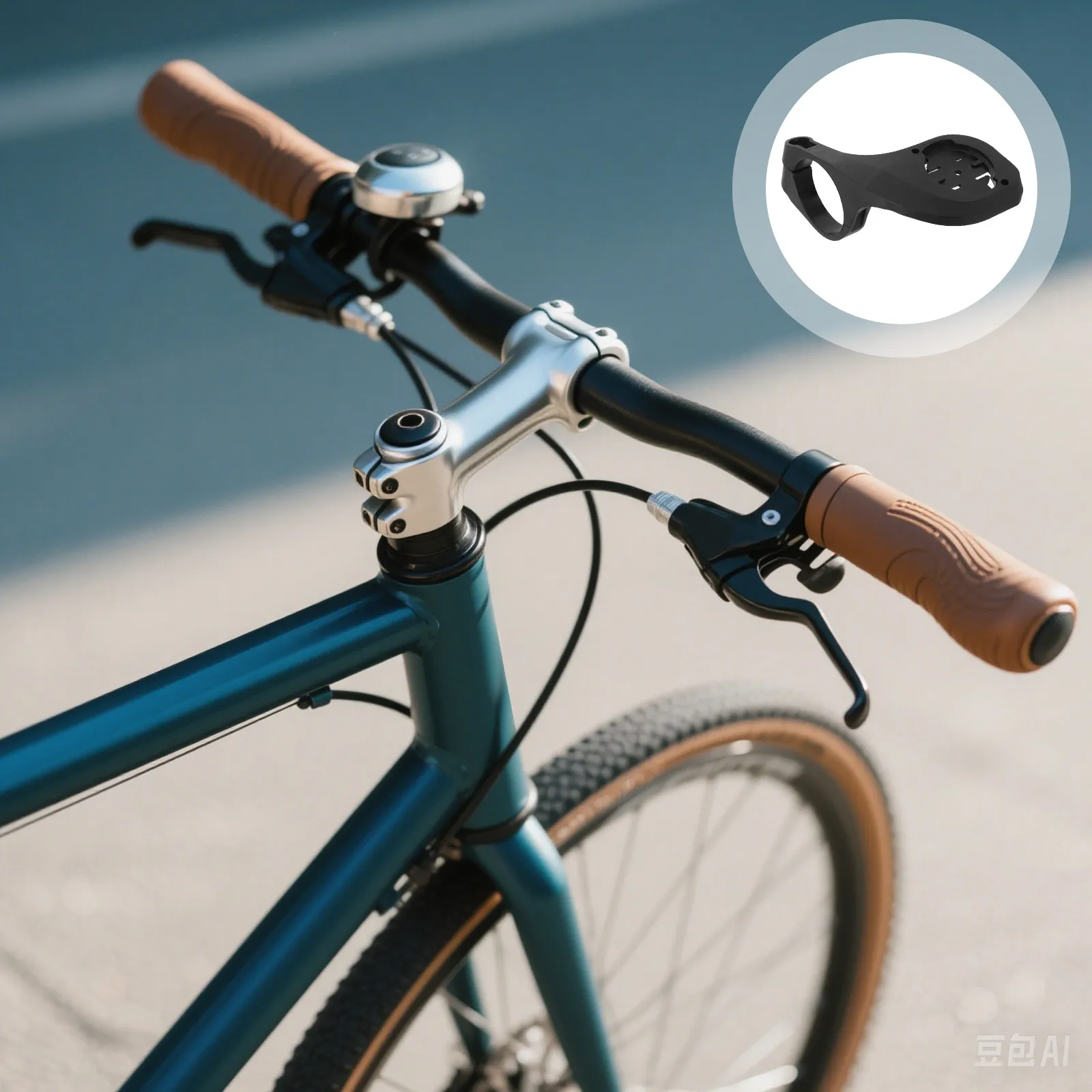 2Pcs Bike Computer Extension Bracket Lightweight Stable Mount for Cycling Stopwatch Handlebar Multi-Functional Adapter Cycling