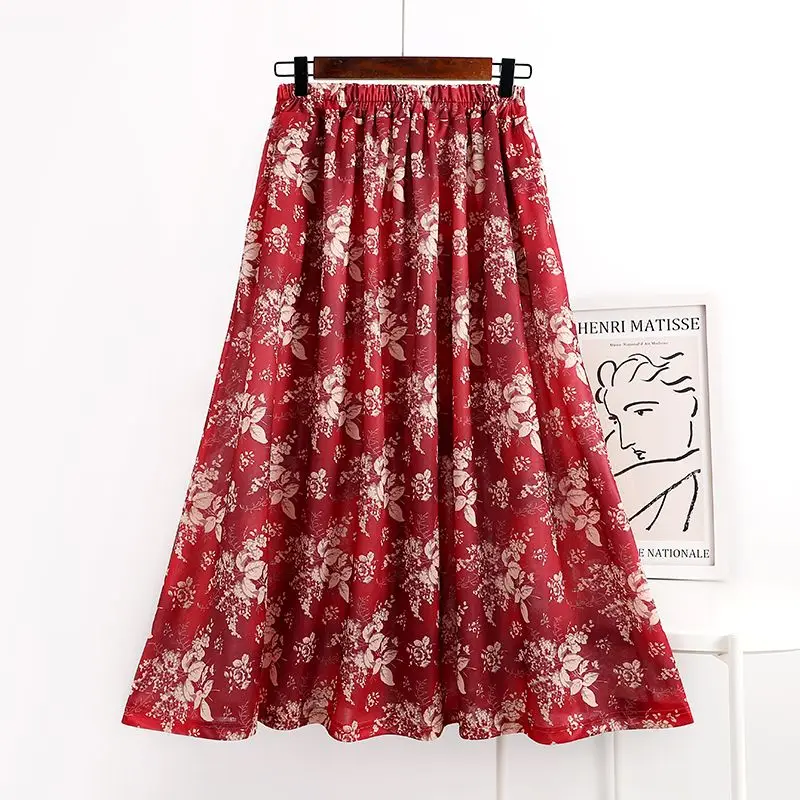 Large Size Printed Skirt for Spring and Summer New Floral Fat Mm High Waist Slim Big Hem Skirt
Large Size Printed Skirt for Spring and Summer New Floral Fat Mm High Waist Slim Big Hem Skirt